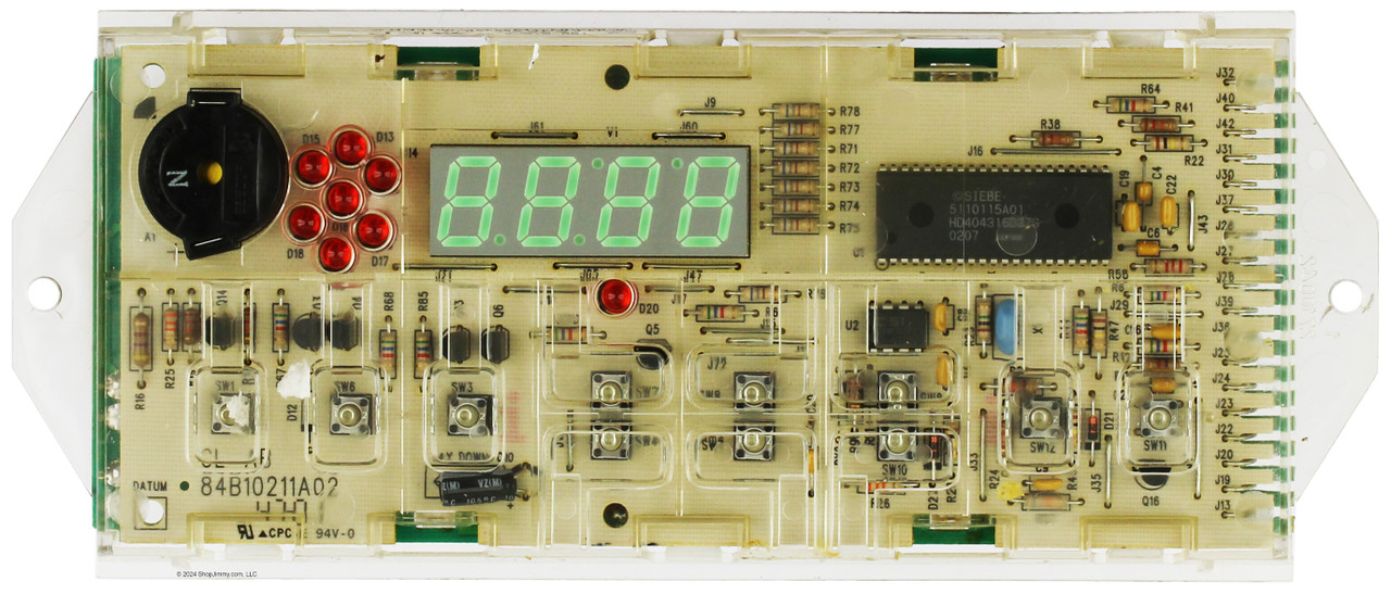 Whirlpool Range 8522493 Control Board W/ No Overlay 