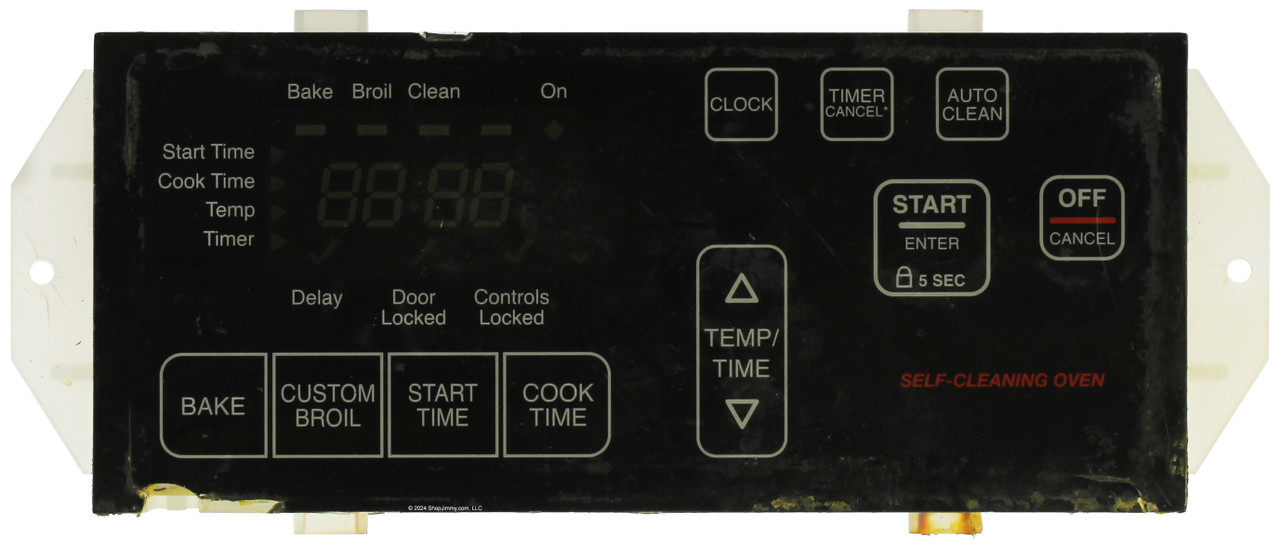 Whirlpool Oven 8524310 WP6610456 Control Board - Black