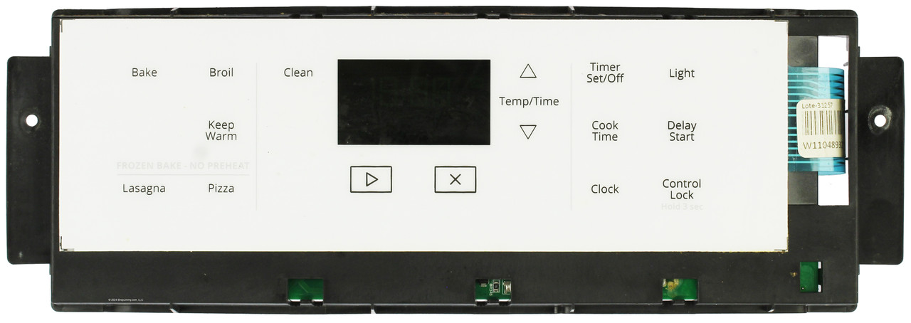 Oven W11038147 Control Board With Display - White