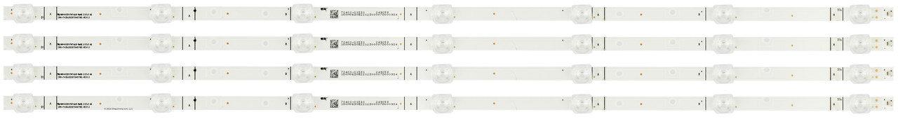 Vizio CRH-F43DJ3030T040719E LED Backlight Strips (4) D43FM-K04