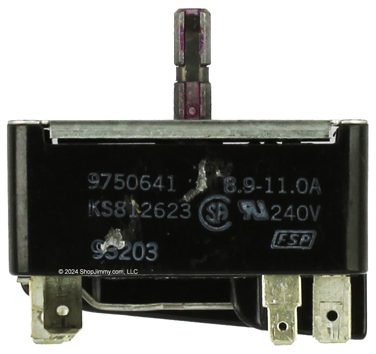 Whirlpool Range WP9750641 9750641 Switch