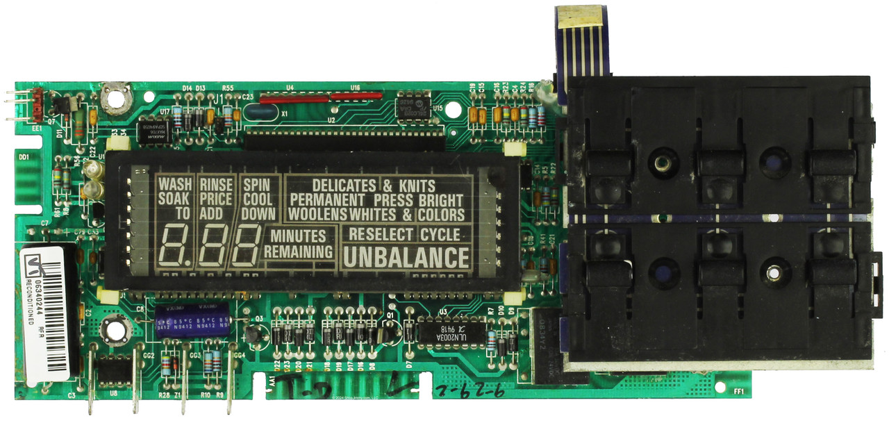 Maytag Washer 06340244 Main Control Board 
