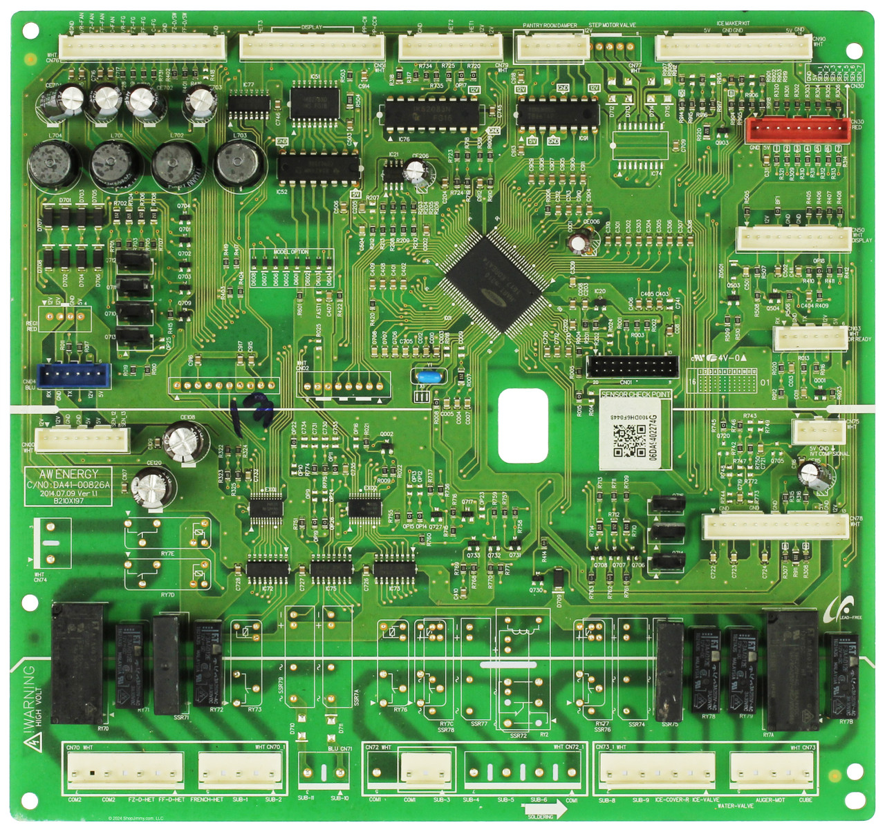 Samsung Refrigerator DA94-02274G Eeprom Main Board