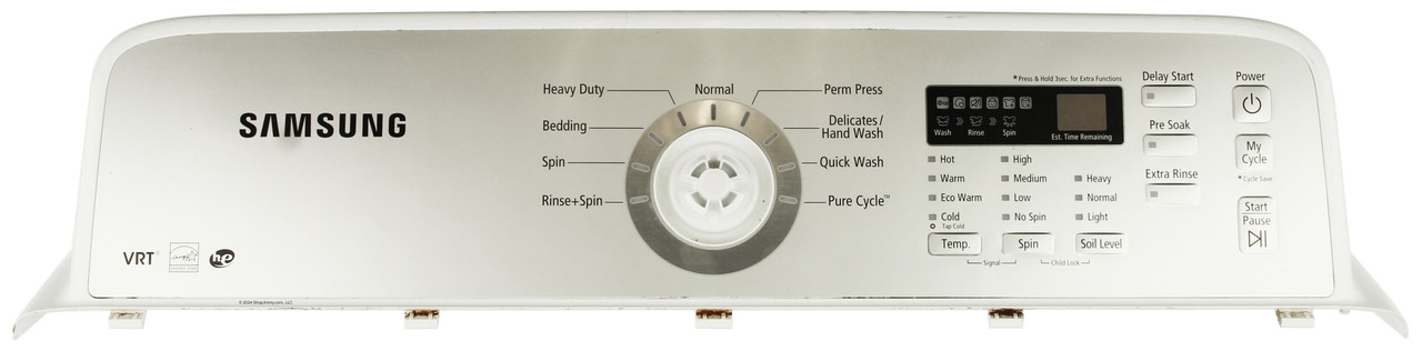 Samsung Washer DC97-16961E Top Console