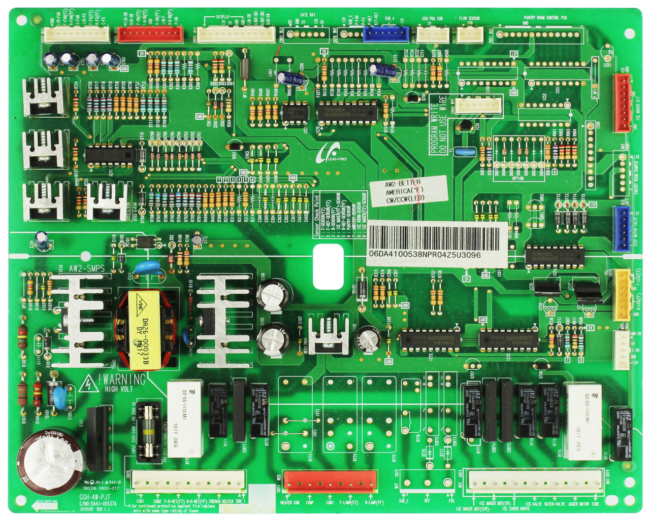 Samsung Refrigerator DA41-00538N Main Board