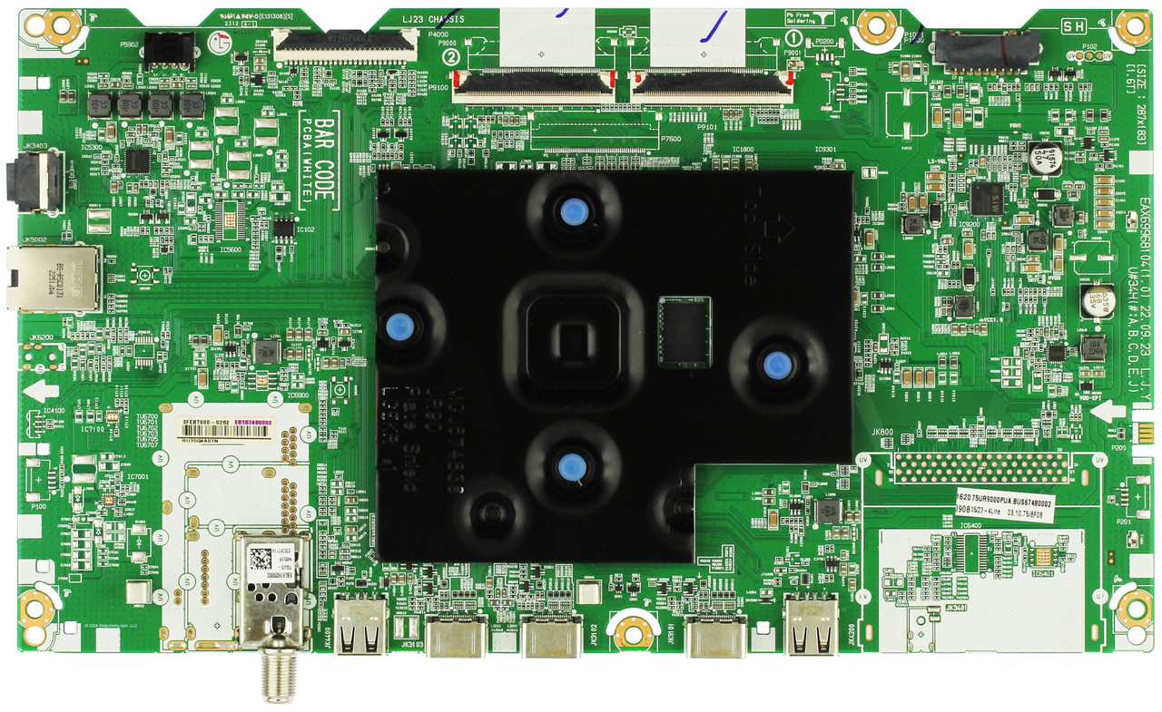 LG EBT67480002 Main Board for 75UR9000PUA