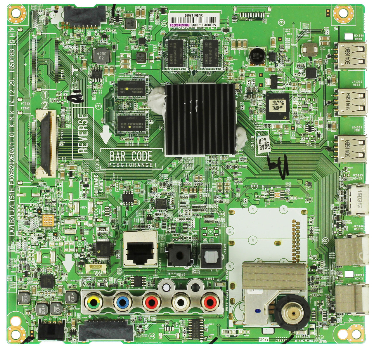 LG EBU63403701 Main Board for 43LF6300-UA.BUSDLJM