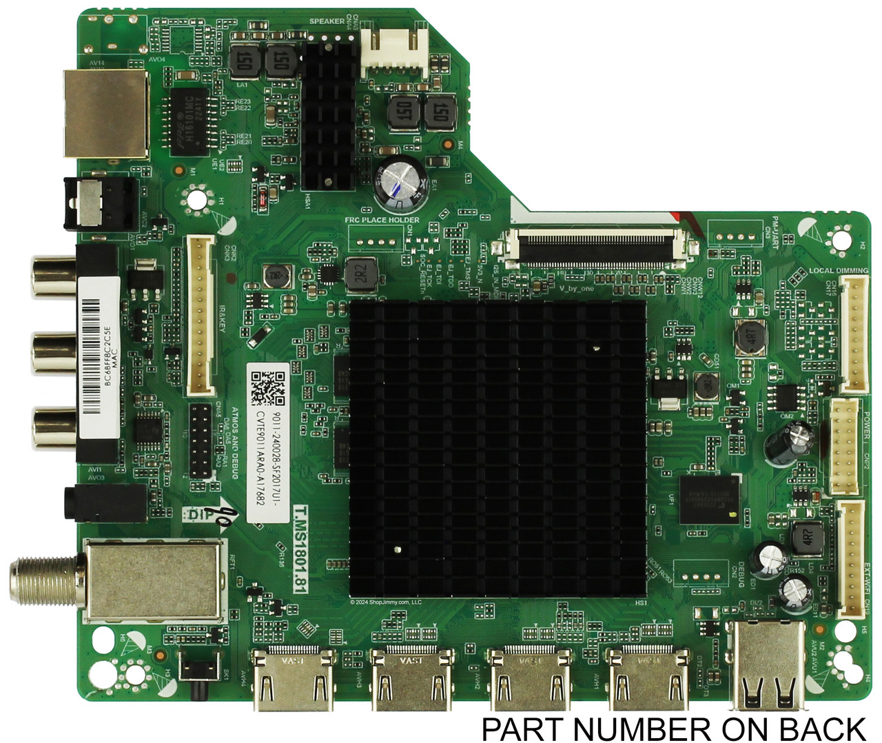 Onn Q22208-KT Main Board for 100012584