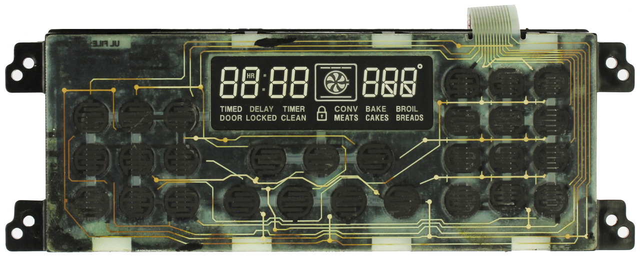 Electrolux Oven 316418708 ES510L Electronic Clock Timer, No Overlay