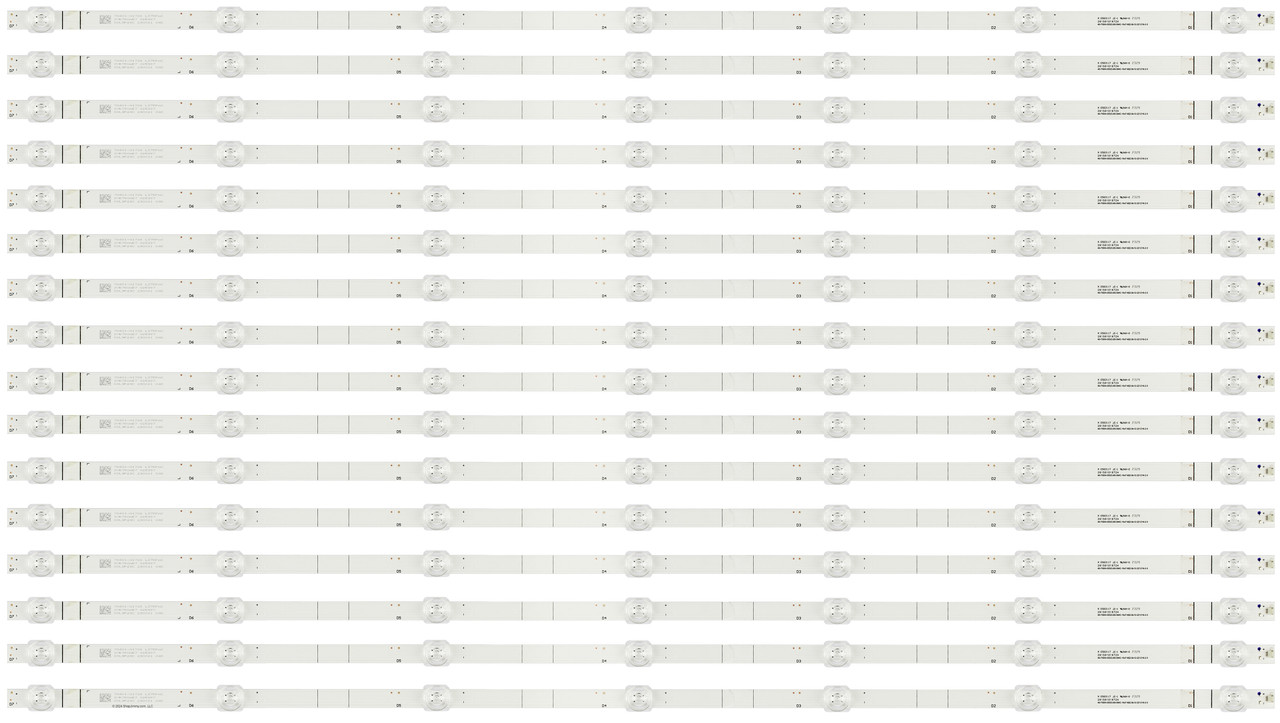 Sony 261501016724 LED Backlight Strips (16) KD-75X77L