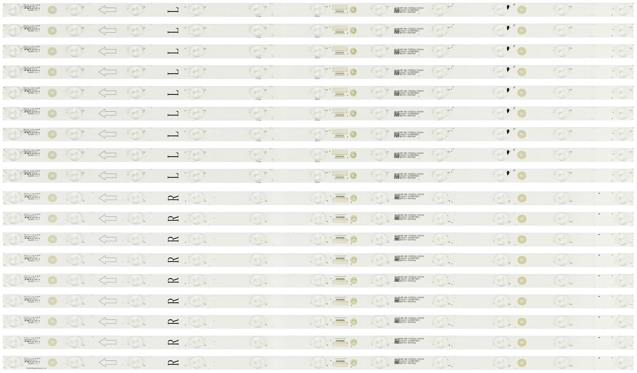 TCL 75HR330M11 LED Backlight Strips (20) 75Q750G