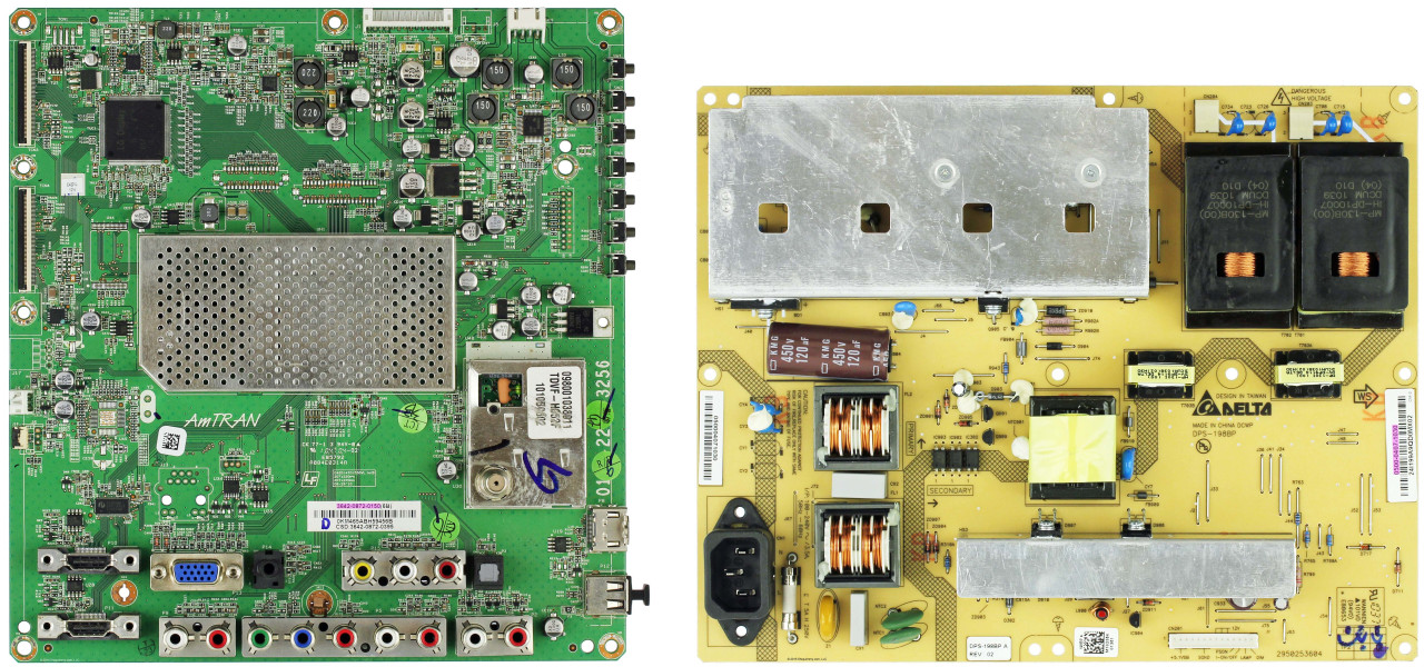 Vizio E420VL (LAUKHGAL) Complete TV Repair Parts Kit -Version 1