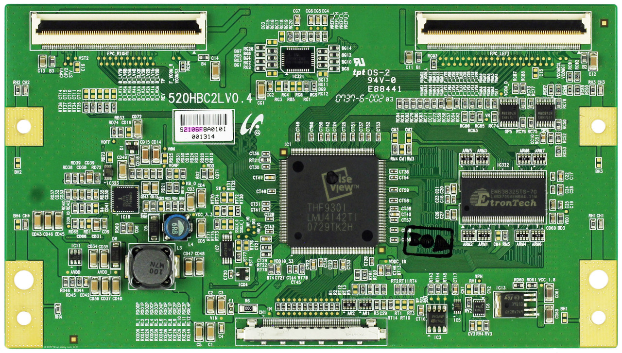 Samsung LJ94-02106F (520HBC2LV0.4) T-Con Board