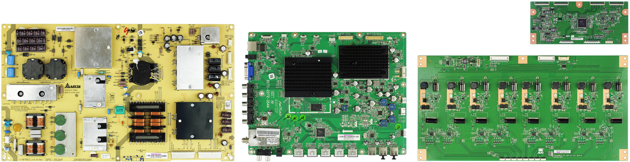 Vizio XVT3D650SV (LAUAJOAM) Complete TV Repair Parts Kit -Version 1