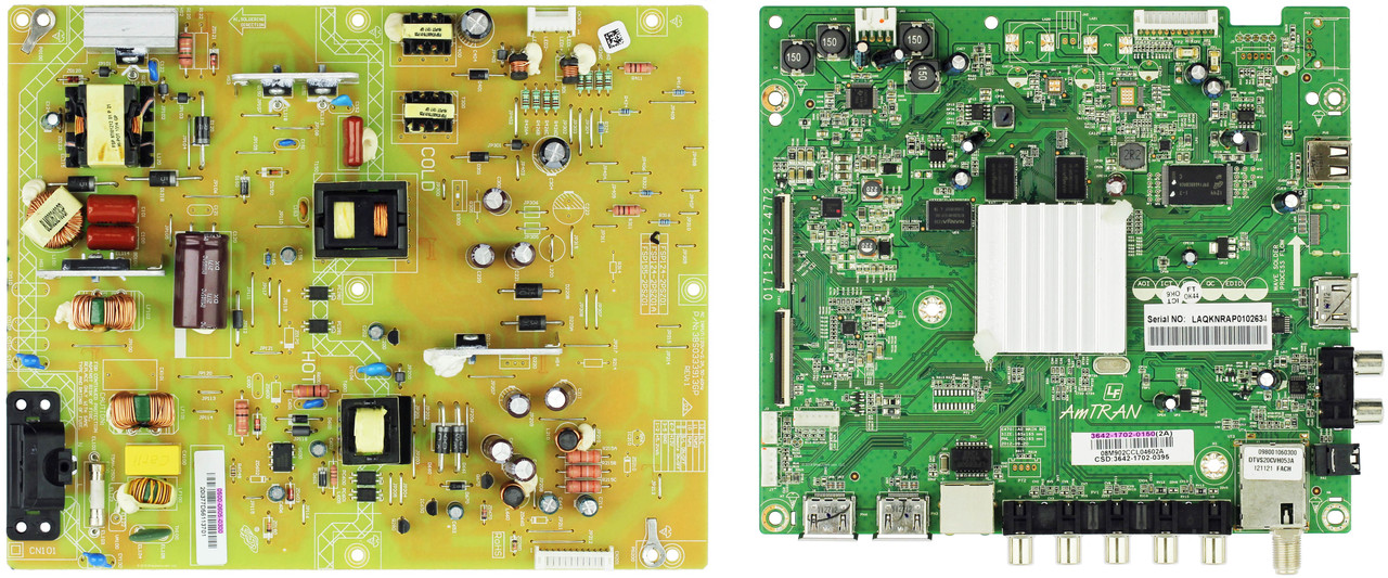 Vizio E420D-A0 (LAUKNREP,LAUKNRAN,LAQKNRAP) Complete TV Repair Parts Kit -Version 1