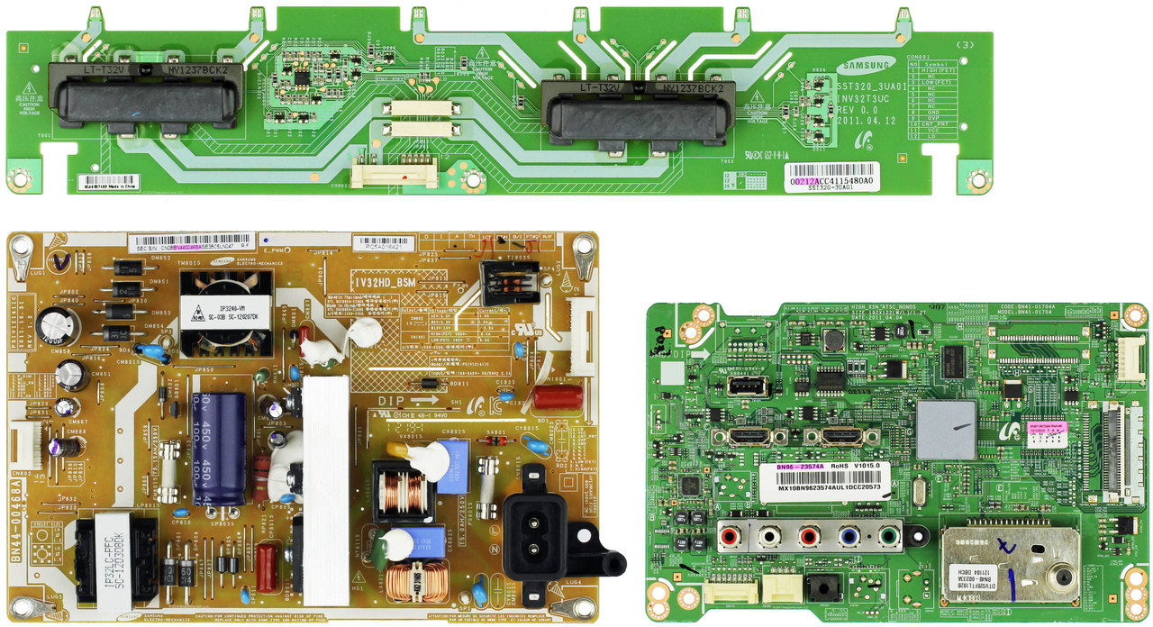 Samsung LN32D403E2DXZA (SP03) Complete TV Repair Parts Kit -Version 3