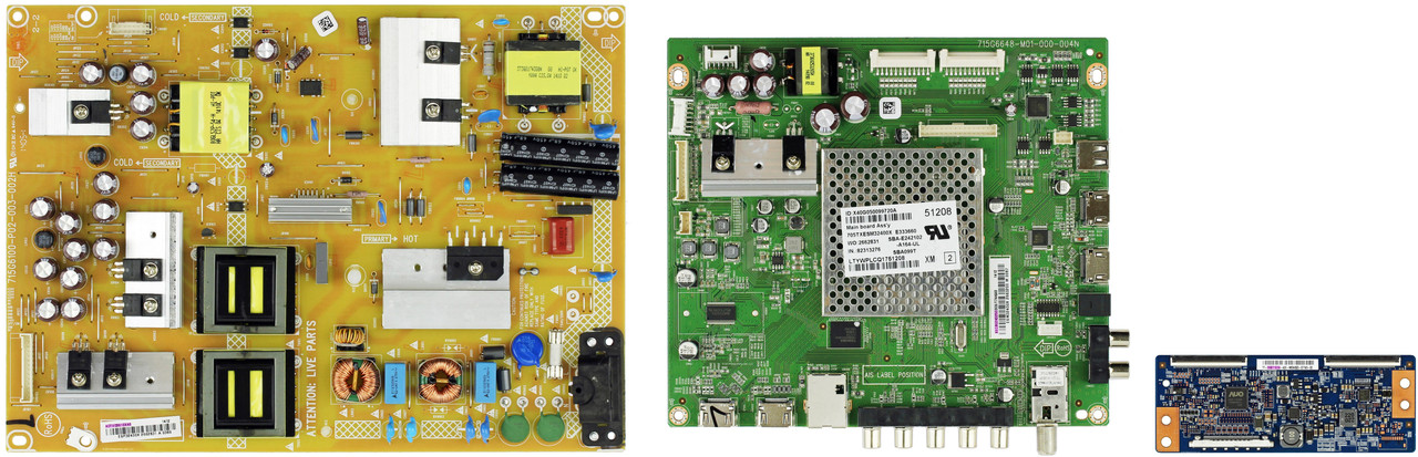 Vizio E500i-B1 (LTMWPLJQ,LTYWPLCQ,LTMWPLEQ,LTYWPLLQ) Complete TV Repair