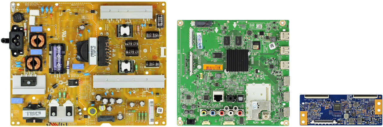 LG 55LF6400-UA.BUSDLJR Complete LED TV Repair Parts Kit