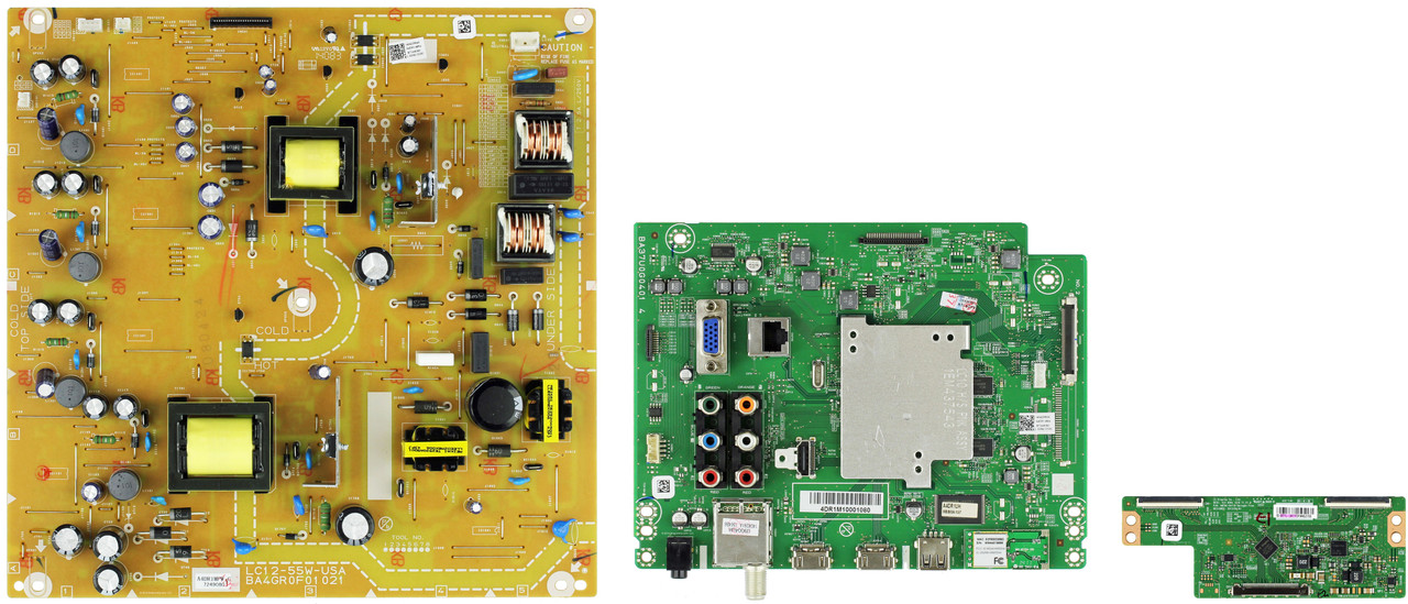 Magnavox 55MV314X/F7 (DS1) Complete TV Repair Parts Kit -Version 1