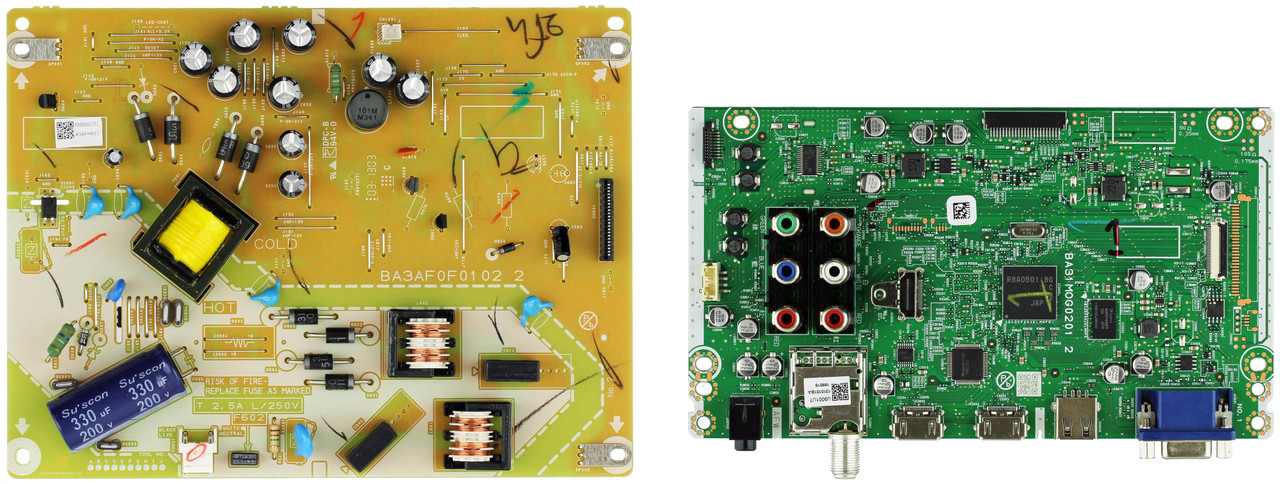Emerson LF320EM4 (ME6) TV Repair Parts Kit - Version 4