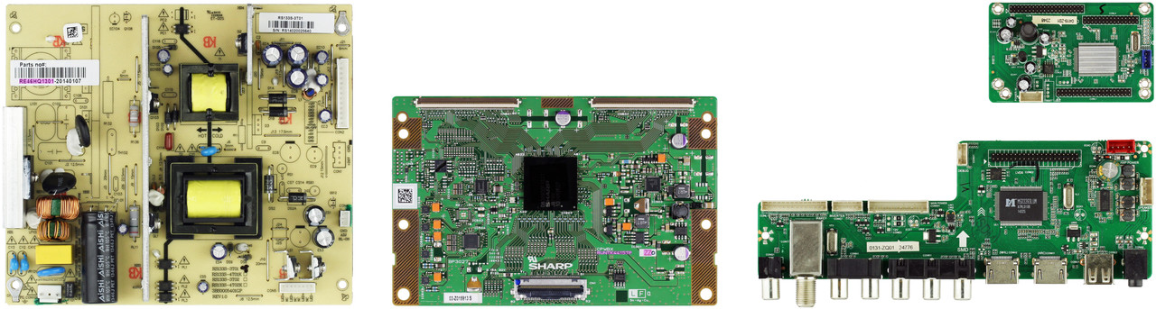 RCA LED46C45RQ TV Repair Parts Kit -Version 2 (Serial # specific--see note)