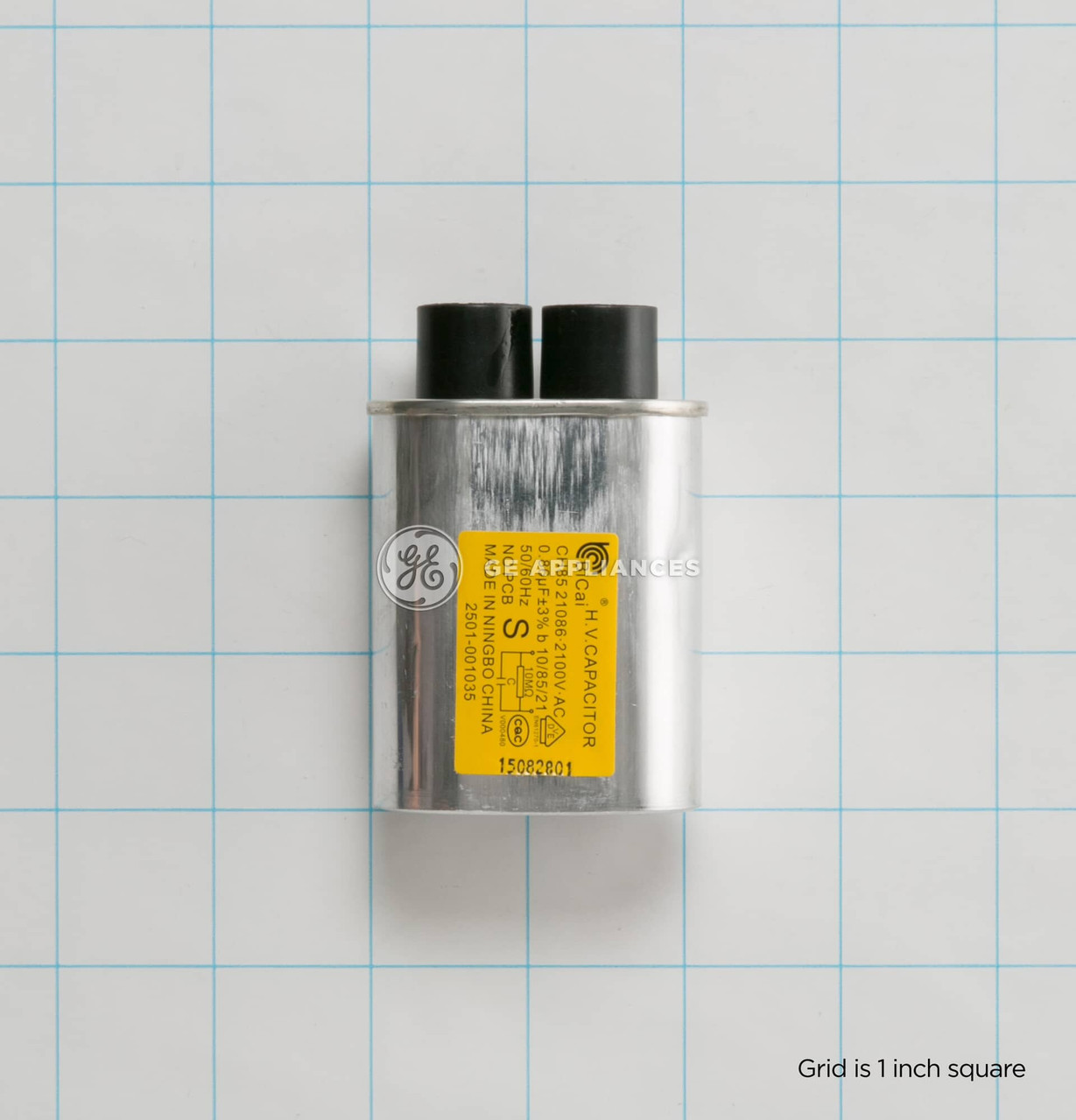 GE WB27X10240 Capacitor 2100V/0.86 Microf