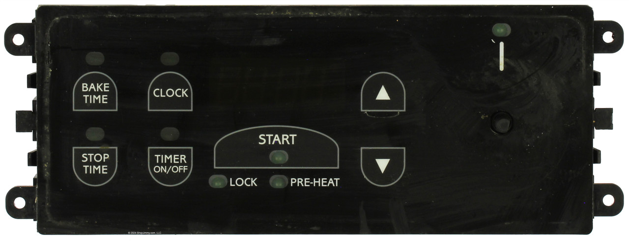 Electrolux Oven 316101103 Electronic Clock Timer, Black Overlay