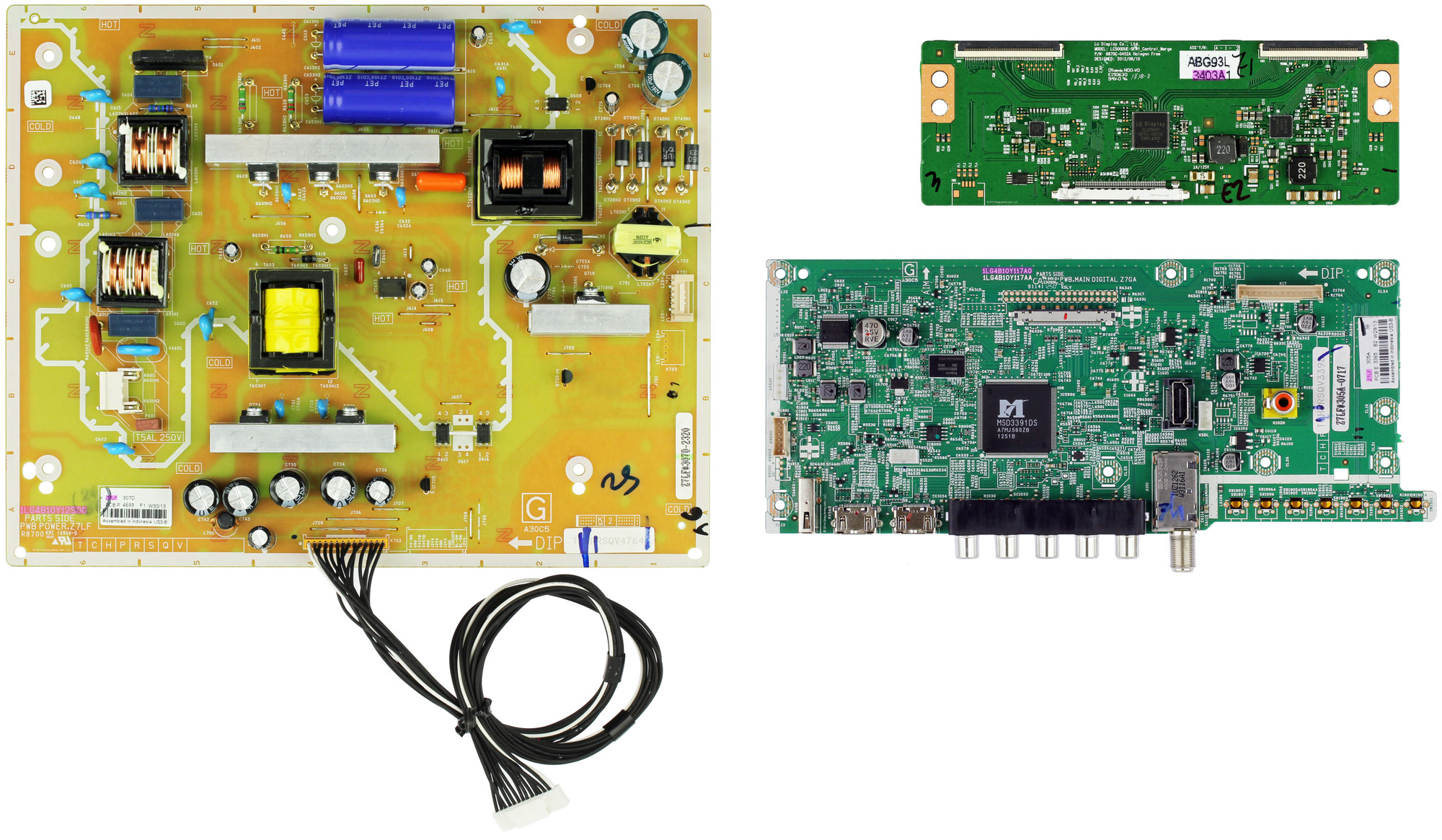 Sanyo DP42D23 Complete TV Repair Parts Kit (P42D2300 Chassis ONLY)