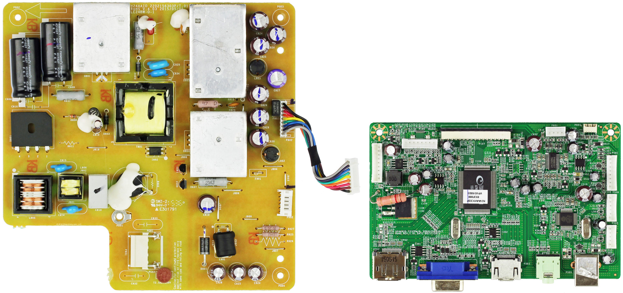 Planar Helium PCT2485 Touchscreen Monitor Main / Power Board Repair