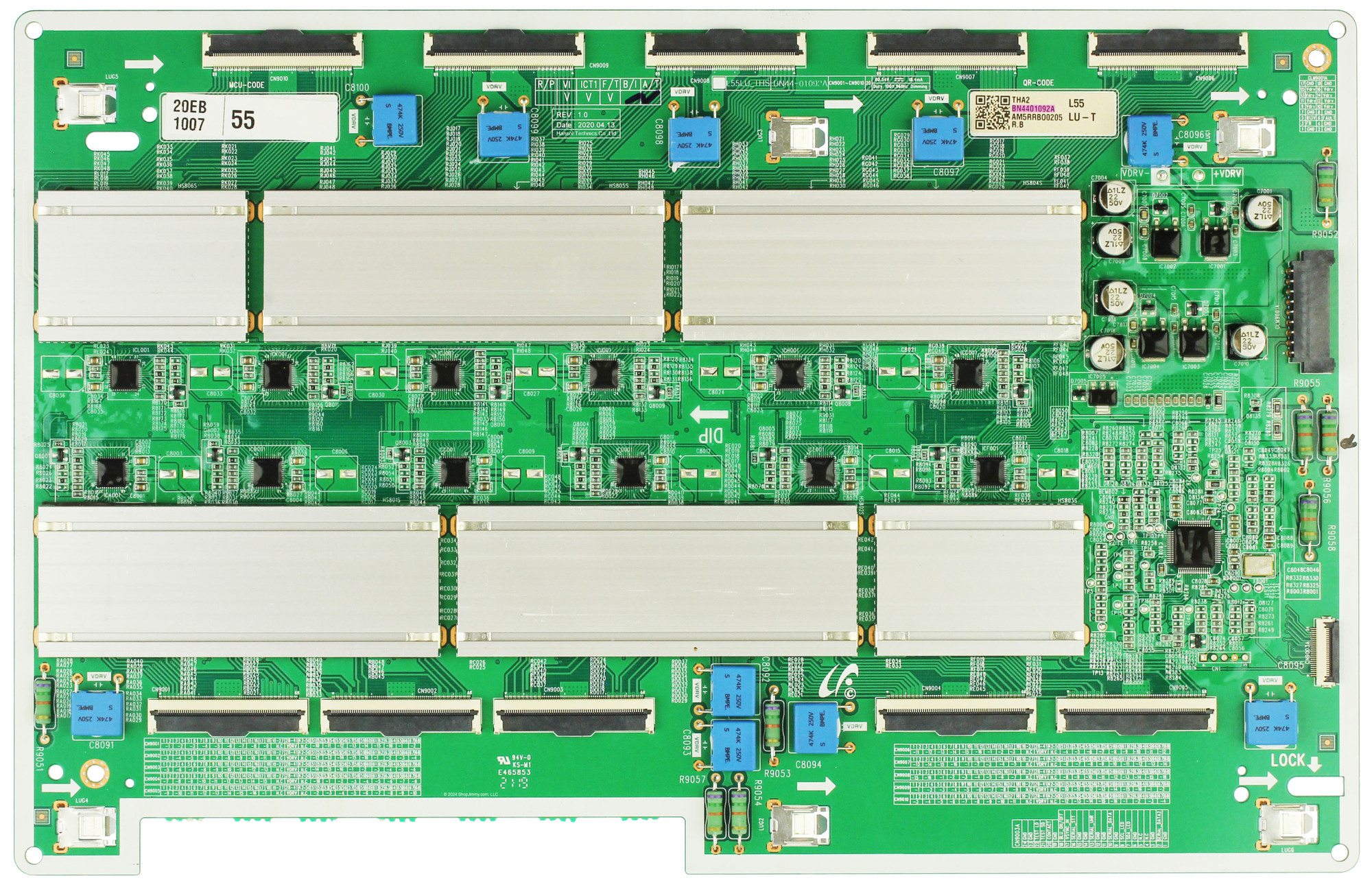 Samsung BN44-01092A LED Driver Board QN55LST7TAFXZA