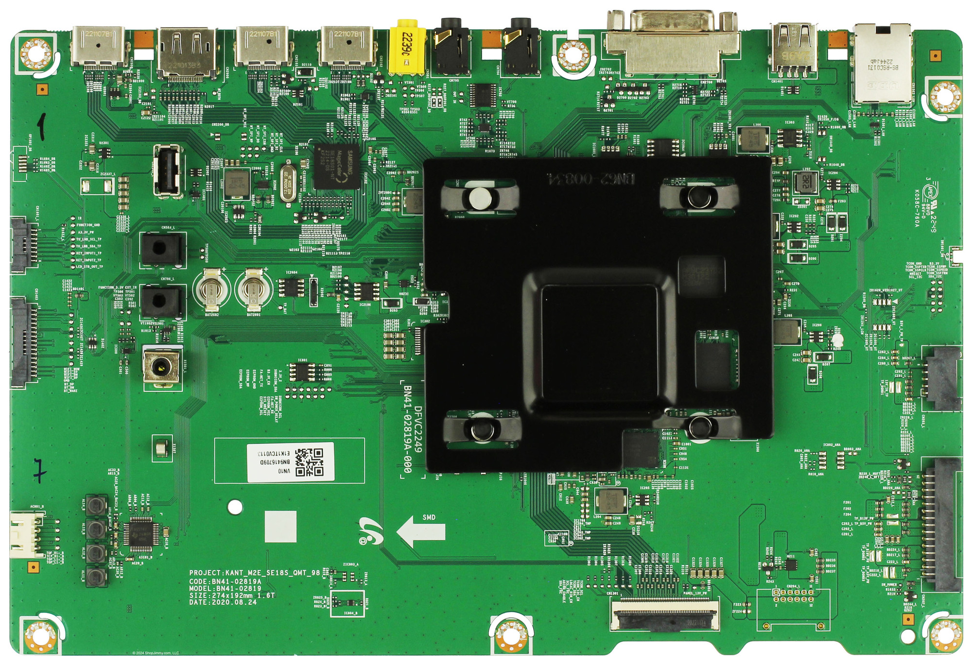 Samsung BN94-16709D Main Board LH98QBTBPGCXZA
