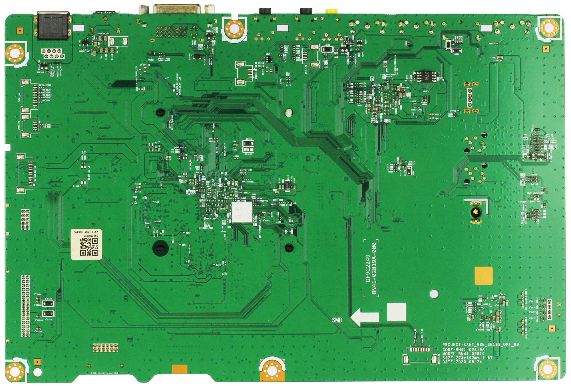 Samsung BN94-16709D Main Board LH98QBTBPGCXZA