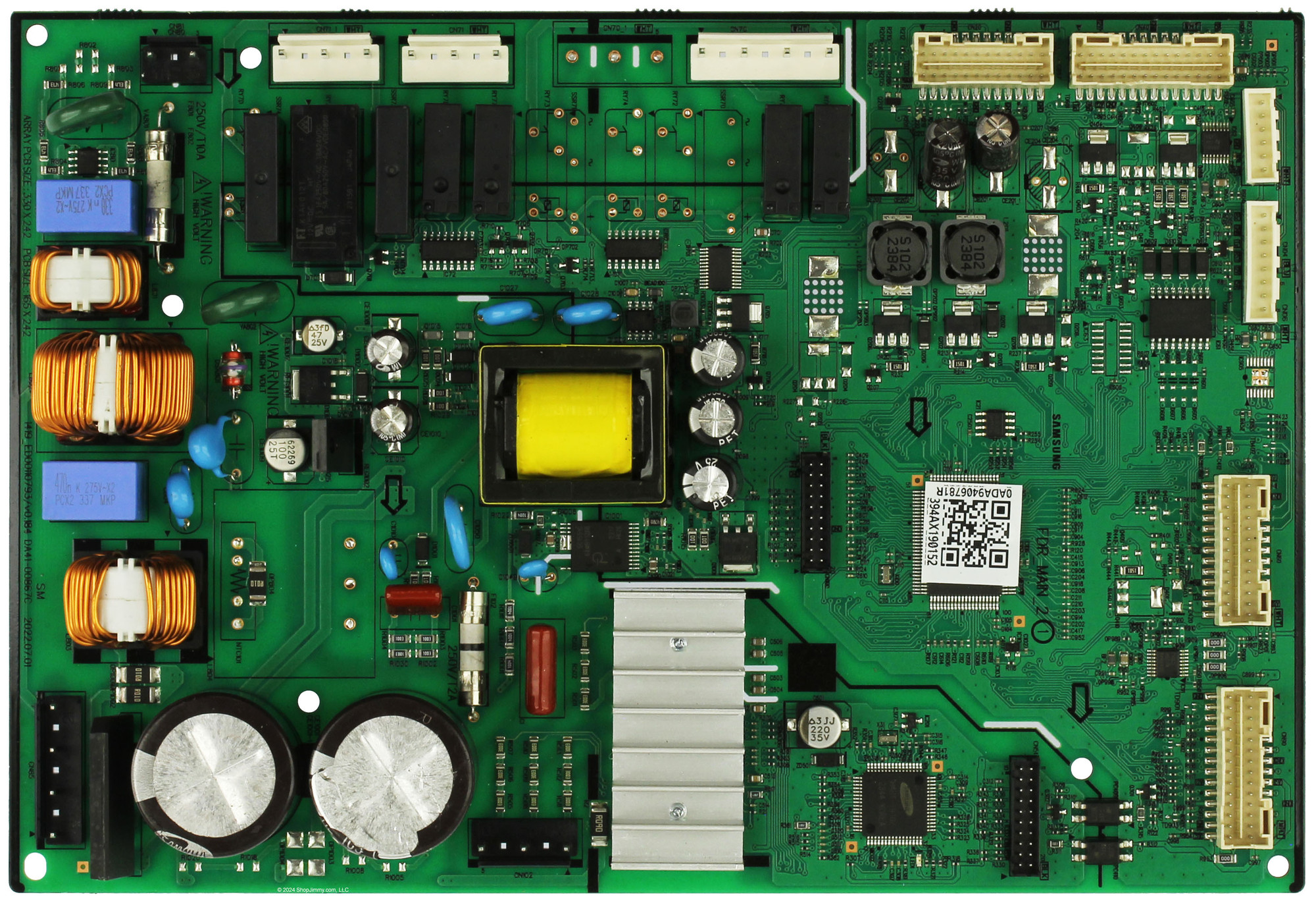 リメイク　arrange board ★メジャー　No.628 Samsung Refrigerator DA94-06781R Main Board