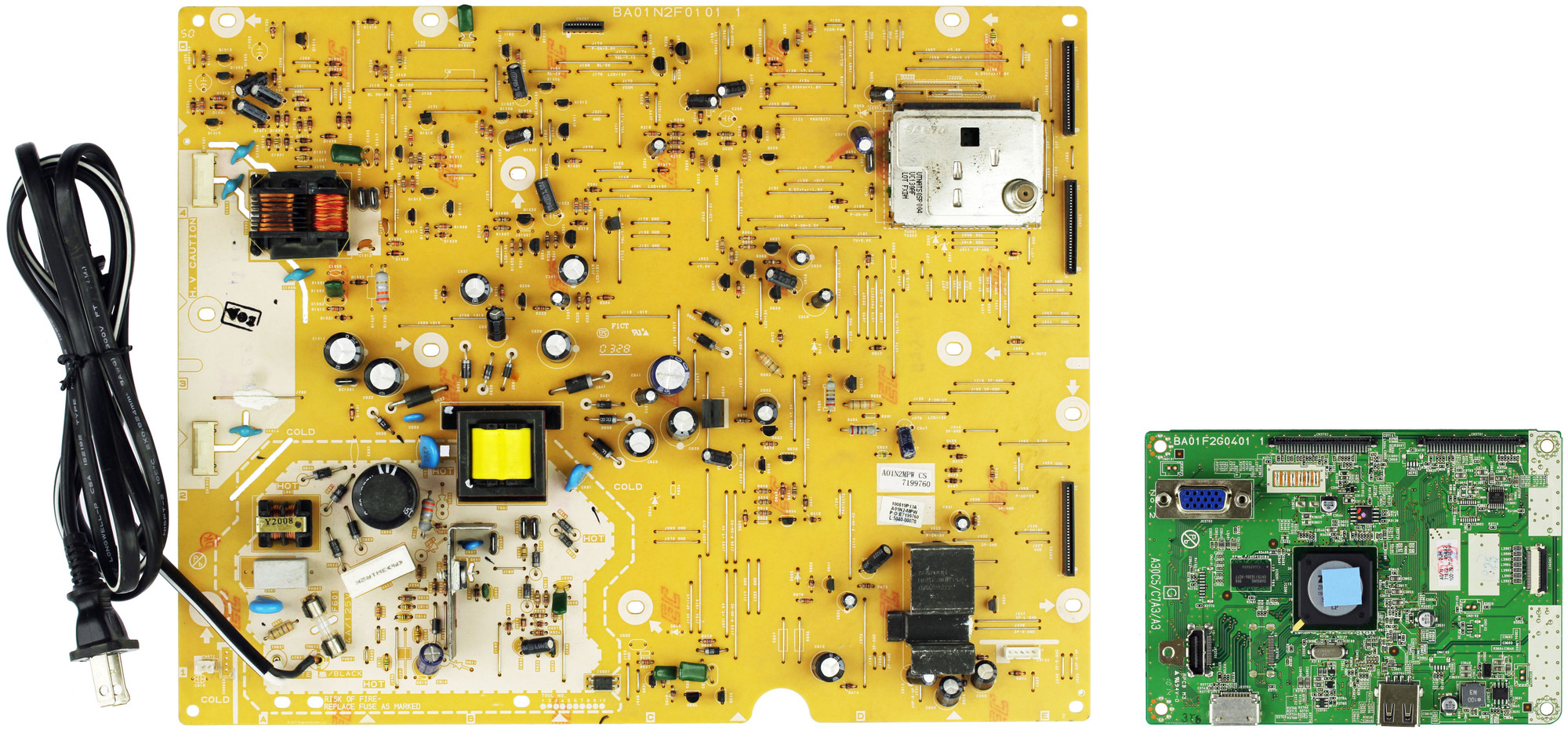Philips 19PFL3505D/F7 (DS1 Serial) Complete TV Repair Parts Kit