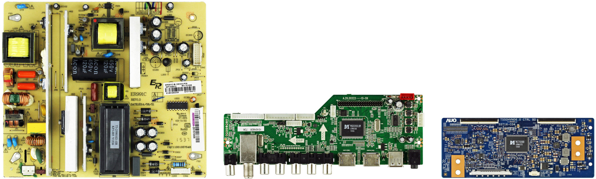 RCA LED55G55R120Q TV Repair Parts Kit Version 9 (See note)