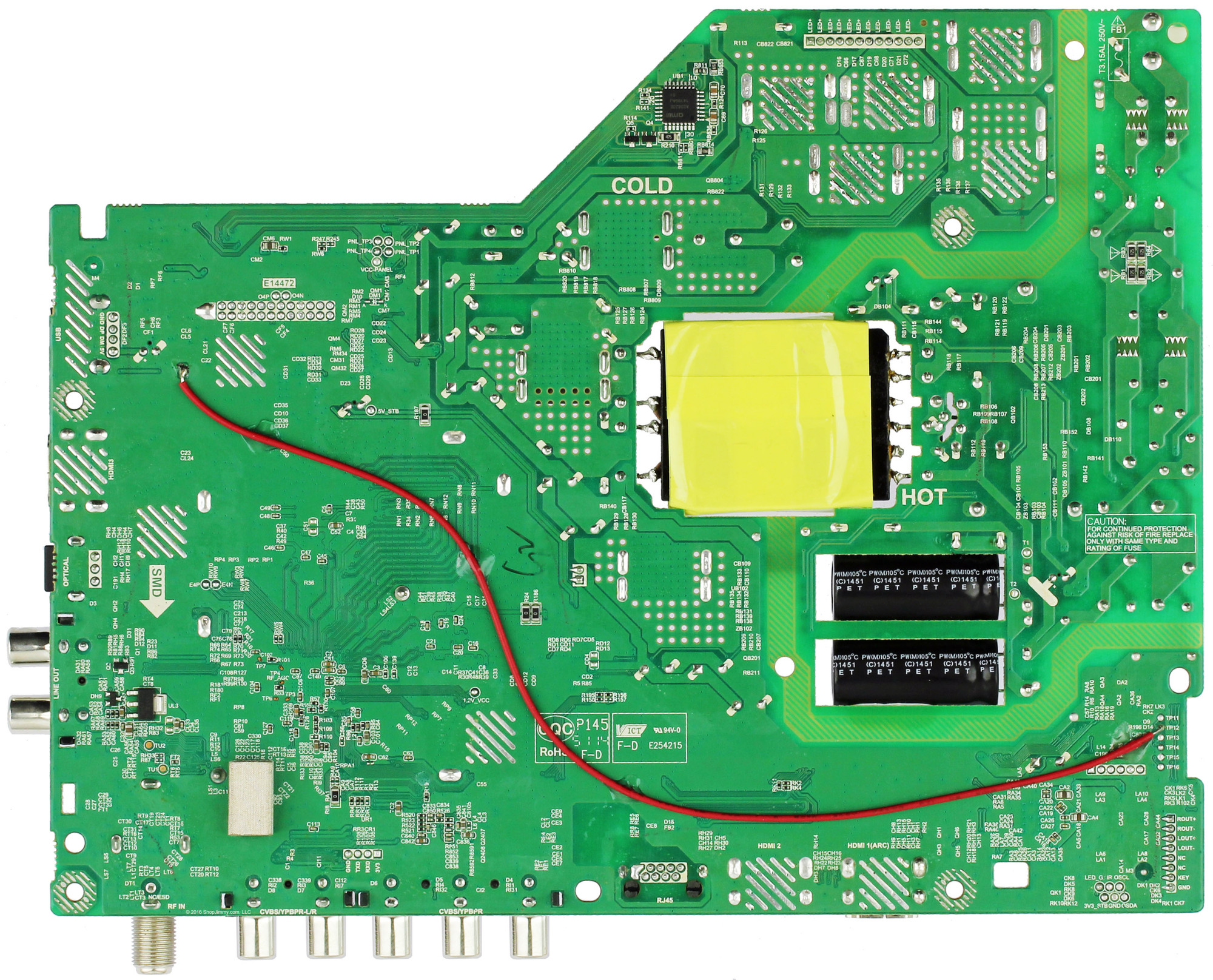 Vizio Main Board / Power Supply for E40xC2 (LWZ9SFBR serial number only)