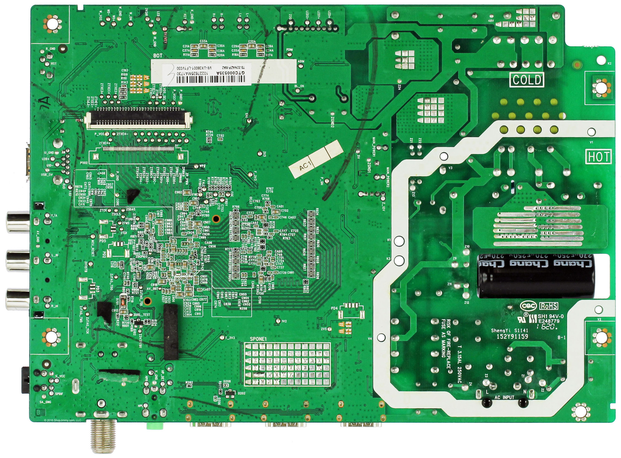 TCL Main Board 32S3750 (32S3750TAAA Version)