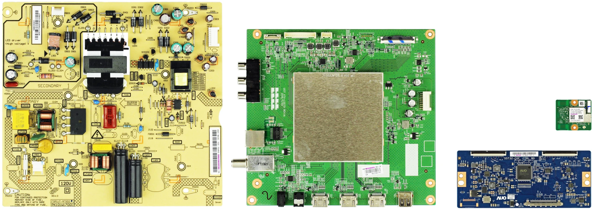 Scheda Alimentatore Toshiba Originale PK101W1700I Per TV 43LF711U20 (nuova, Mai Usata)