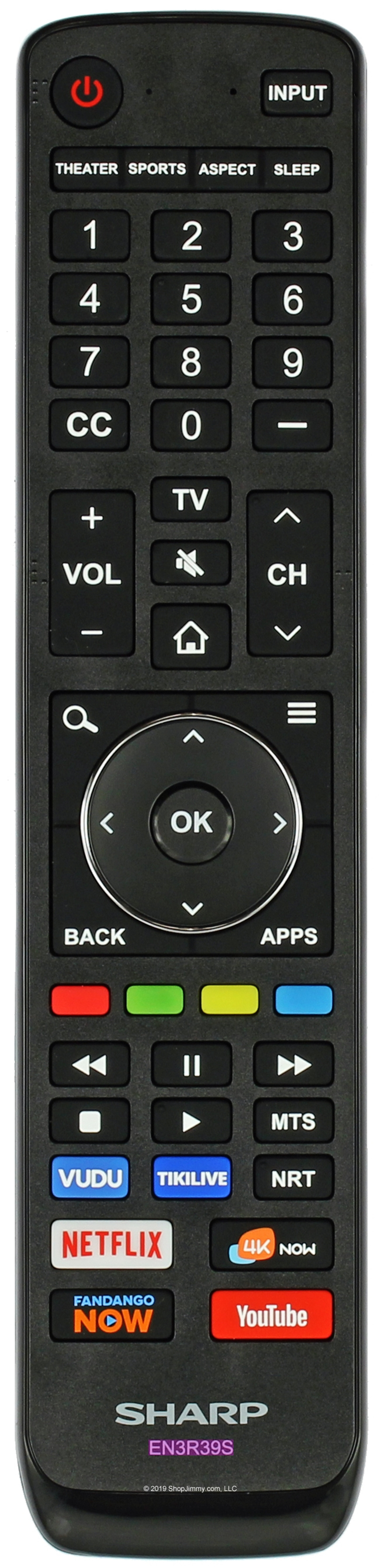 Sharp EN3R39S Remote Control New
