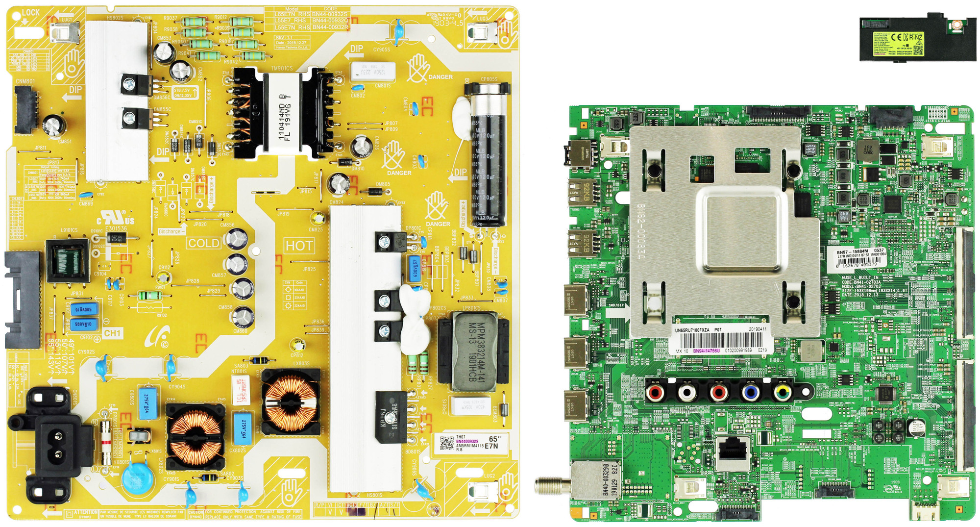 tvu3088さま専用 Samsung QN85Q60BAFXZA Complete LED TV Repair Parts Kit