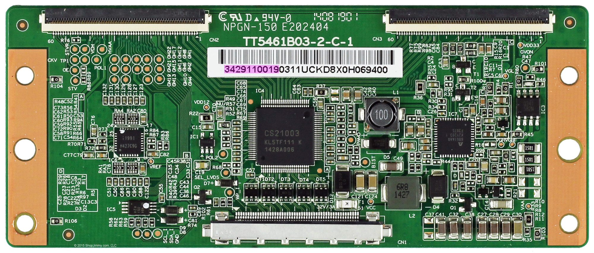 LG/Sanyo/TCL 34.29110.019 (TT5461B03-2-C-1) T-Con Board