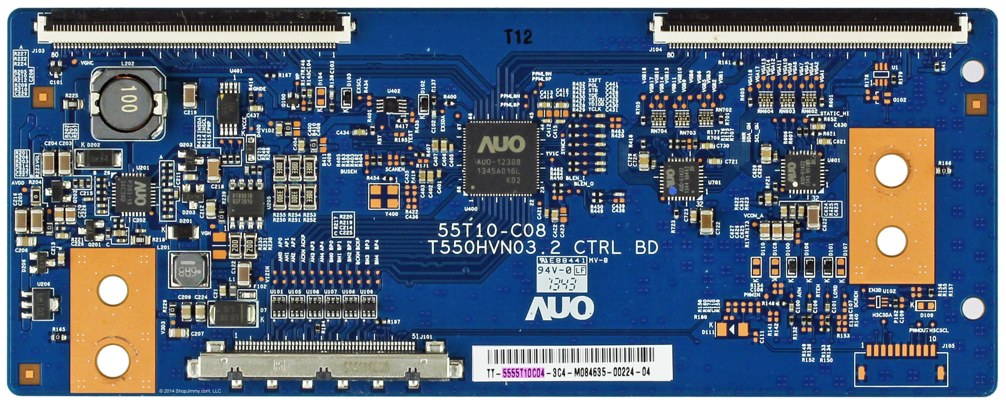 AUO 55.55T10.C04 (55T10-C08) T-Con Board