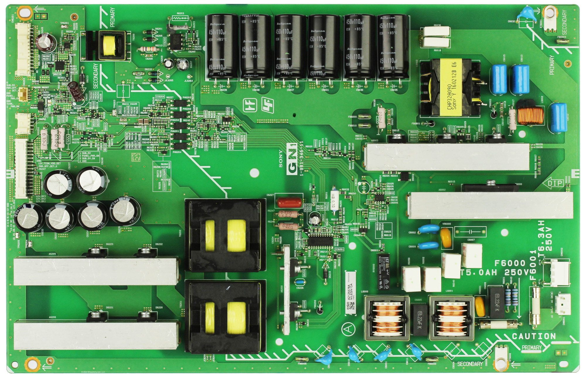 Sony A-2125-578-A GN1 Power Board for PVM-X550