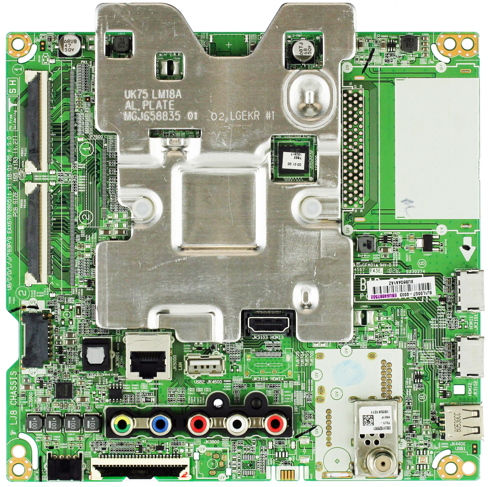LG OEM EBT65438104 Main Board For 50UK6090PUA – Open Box, Like New