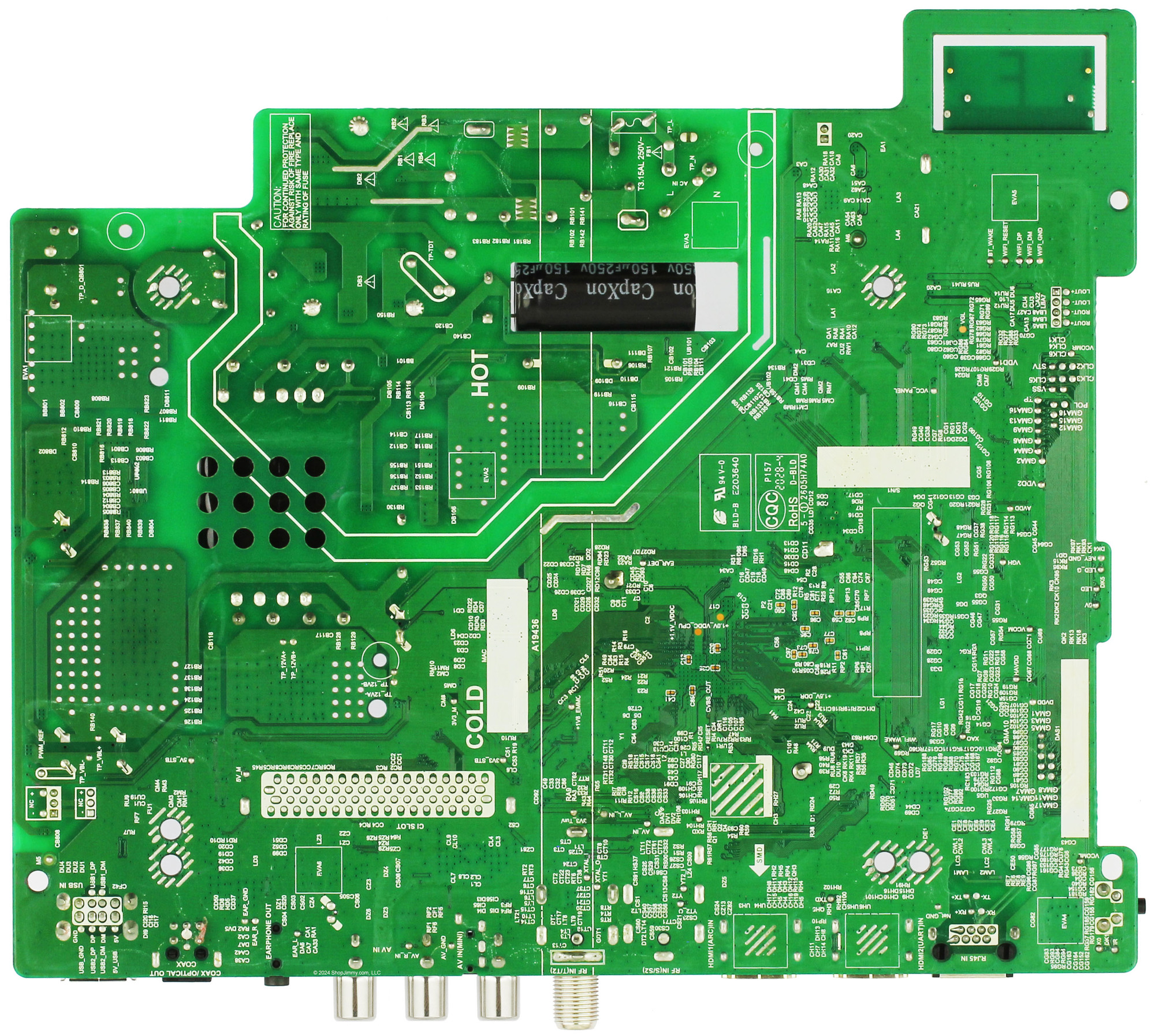 Hisense 269132 Main Board / Power Supply for 43H5510G (SEE NOTE)