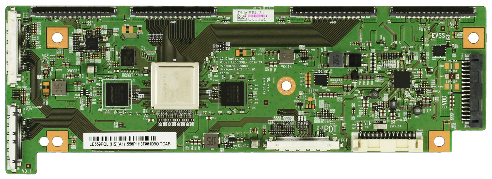 LG 6871L-6872G 6870C-0908B T-Con Board