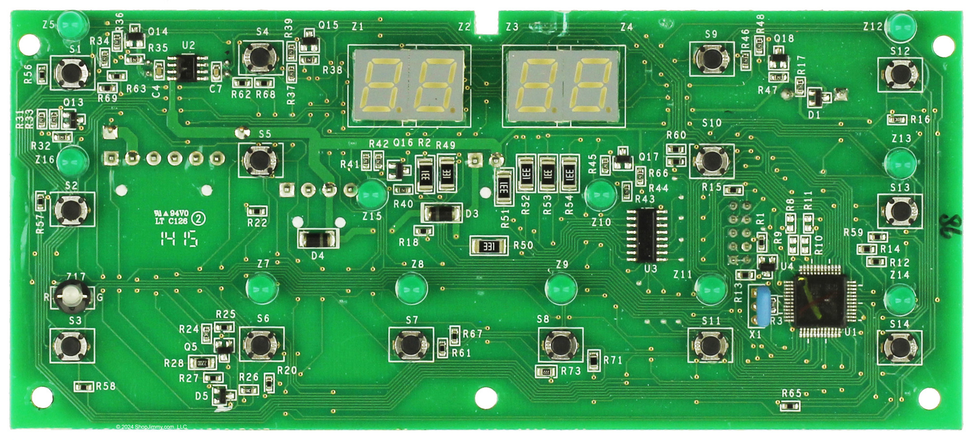 GE Refrigerator 200D7355G076 Dispenser Board