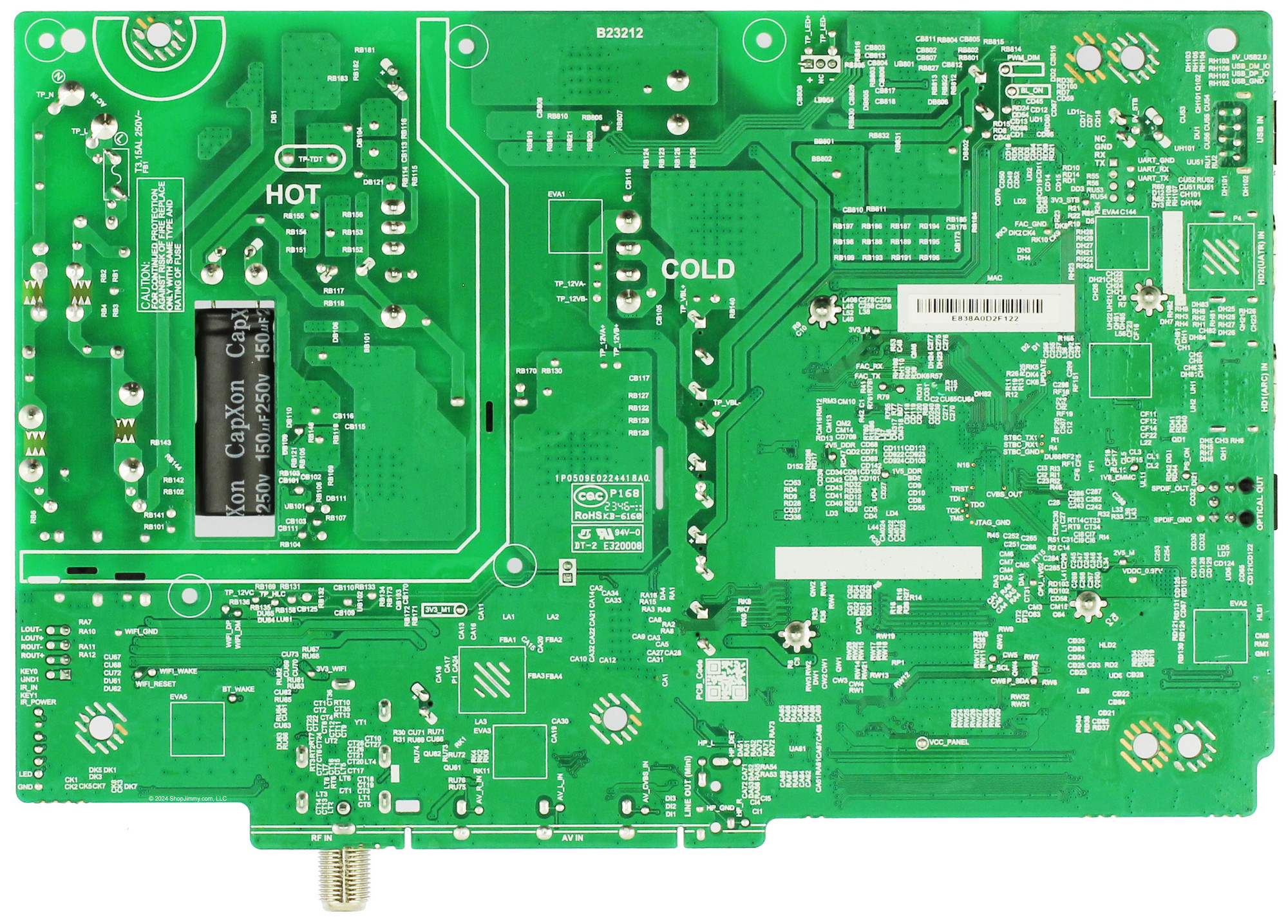 Câble Nappe Alimentation VIZIO E240AR - De La Carte D'alim à La Carte Mère