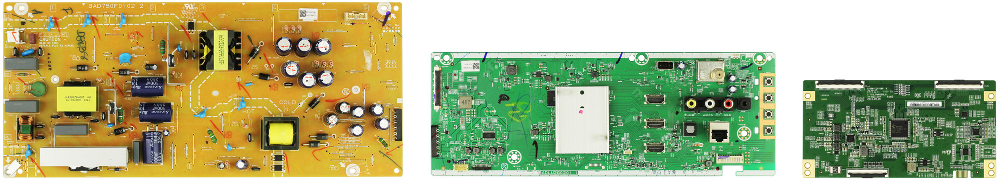 Philips 65PUL7552/F7 Complete LED TV Repair Parts Kit - V9