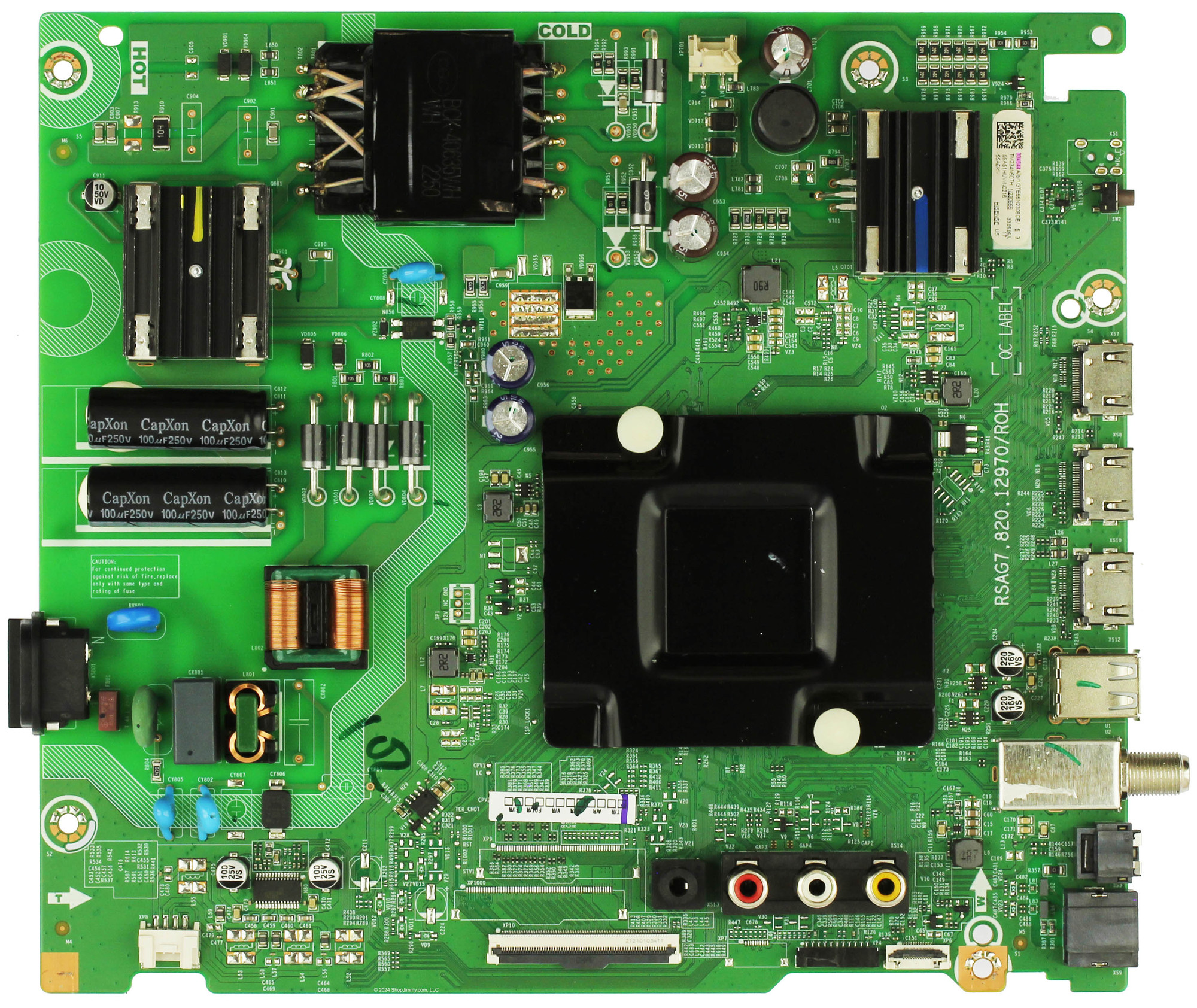 Hisense 334544 334545 Main Board Power Supply for 55A6KV